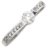 ノンブランド NON BRAND ダイヤモンド 0.521ct プラチナシルバー Pt900 ダイヤモンド ペンダントトップ プラチナ900 ネックレストップ 1粒 メレ ラウンドブリリアント