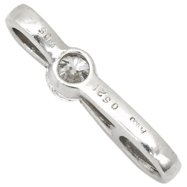 ノンブランド NON BRAND ダイヤモンド 0.521ct プラチナシルバー Pt900 ダイヤモンド ペンダントトップ プラチナ900 ネックレストップ 1粒 メレ ラウンドブリリアント