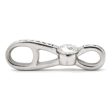 ノンブランド NON BRAND ダイヤモンド 0.521ct プラチナシルバー Pt900 ダイヤモンド ペンダントトップ プラチナ900 ネックレストップ 1粒 メレ ラウンドブリリアント