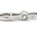 ノンブランド NON BRAND ダイヤモンド 0.521ct プラチナシルバー Pt900 ダイヤモンド ペンダントトップ プラチナ900 ネックレストップ 1粒 メレ ラウンドブリリアント