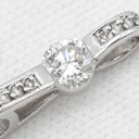 ノンブランド NON BRAND ダイヤモンド 0.521ct プラチナシルバー Pt900 ダイヤモンド ペンダントトップ プラチナ900 ネックレストップ 1粒 メレ ラウンドブリリアント