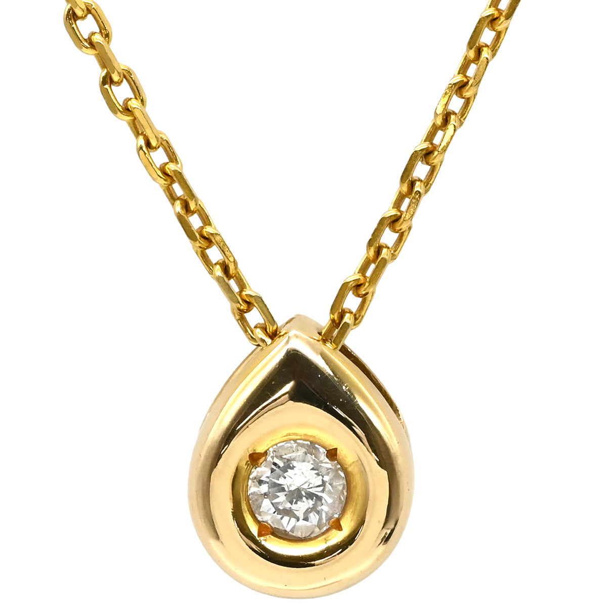 ノンブランド NON BRAND ソリティア ダイヤモンド 0.15ct イエロー