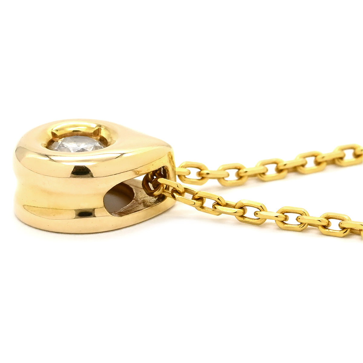 ノンブランド NON BRAND ソリティア ダイヤモンド 0.15ct イエロー