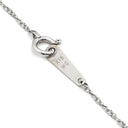 ノンブランド NON BRAND ハートモチーフ ダイヤ ペンダント ホワイトゴールド K18WG ダイヤモンド ネックレス 6P 6石 18K 750 WG