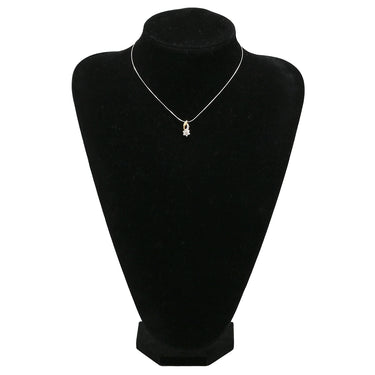 ノンブランド NON BRAND ダイヤ 0.50 フラワーモチーフ イエローゴールド K18YG ダイヤモンド ペンダントトップ 18K 750 YG ネックレストップ 花 10粒 10石