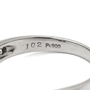 ノンブランド NON BRAND ダイヤモンド 1.02ct デザインリング プラチナシルバー Pt900 ダイヤモンド リング 指輪 プラチナ900 10粒 10石 ラウンドブリリアント 16.5号