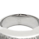 ノンブランド NON BRAND ガーネット ダイヤ レッド×ホワイトゴールド K18WG ガーネット ダイヤモンド リング 指輪 赤 18K 750 WG プリンセスカット スクエア 3石 14号