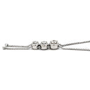 タサキ TASAKI トリロジー ホワイトゴールド K18WG ダイヤモンド ネックレス TASAKI ダイヤ 0.38ct 3石 3粒 Au K18 750WG