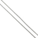 ノンブランド NON BRAND ダイヤモンド 1.351ct プラチナシルバー Pt950 ダイヤモンド Pt850（チェーン） ネックレス プラチナ 1P 1石 1粒 6本爪 ソリティア ベネチアンチェーン