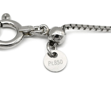 ノンブランド NON BRAND ダイヤモンド 1.351ct プラチナシルバー Pt950 ダイヤモンド Pt850（チェーン） ネックレス プラチナ 1P 1石 1粒 6本爪 ソリティア ベネチアンチェーン