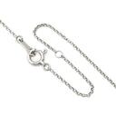 ノンブランド NON BRAND ソリティア ダイヤモンド ホワイトゴールド K18WG ダイヤモンド ネックレス Au750 18K 18金 ブリリアントカット 1P 1石 1粒