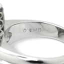 ノンブランド NON BRAND エメラルド5.21ct ダイヤモンド グリーン×プラチナシルバー Pt900 エメラルド ダイヤモンド リング 指輪 緑 カボションカット プラチナ900 テーパーダイヤ 13号