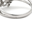 ノンブランド NON BRAND ダイヤモンド 0.27ct デザインリング ホワイトゴールド K18WG ダイヤモンド リング 指輪 18K 750 WG 12P 12石 12号