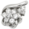 ノンブランド NON BRAND ダイヤ 0.50ct フラワーモチーフ プラチナシルバー Pt900 ダイヤモンド ペンダントトップ プラチナ900 ネックレストップ 花
