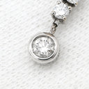ノンブランド NON BRAND ダイヤモンド 0.4ct ホワイトゴールド K18WG ダイヤモンド ペンダントトップ Au750 18K 18金 ラインストーン スイング ドロップ