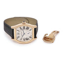 腕時計 カルティエ Cartier トーチュ XL ラージデイト&スモールセコンド W1556234 手巻き メンズ K18PG無垢 トノウ ギヨシェ