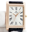 腕時計 クレドール Credor シグノ GBAR018 8J81-0AL0 クオーツ メンズ K18PG無垢 シルバー ローマン 角型 薄型 セイコー