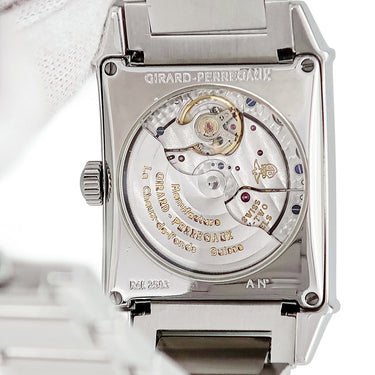 腕時計 ジラールペルゴ GIRARD PERREGAUX ヴィンテージ 1945 スモールセコンド 25930.1.11.416 自動巻き メンズ ブルー 青 ギョウシェ