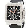 腕時計 ロジェデュブイ ROGER DUBUIS アクアマーレ GA41.14.9 自動巻き メンズ ブラック スモールセコンド スクエア 限定