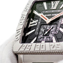 腕時計 ロジェデュブイ ROGER DUBUIS アクアマーレ GA41.14.9 自動巻き メンズ ブラック スモールセコンド スクエア 限定
