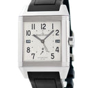 腕時計 ジャガールクルト JAEGER LECOULTRE レベルソ スクアドラ ホームタイム Q7008420 230.8.77 自動巻き メンズ 回転 スクエア 2タイム GMT
