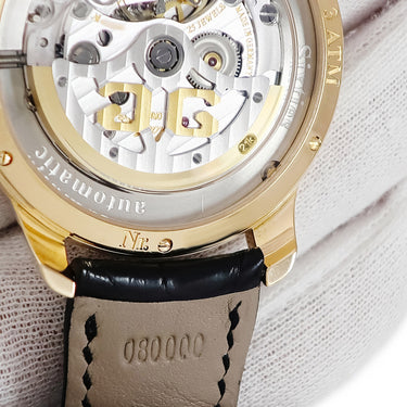 腕時計 グラスヒュッテ オリジナル GLASHUTTE ORIGINAL セネタ シックスティーズ 1-39-52-01-01-04 自動巻き メンズ K18RG無垢 シルバー