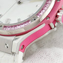 腕時計 ウブロ HUBLOT ビッグバン トゥッティ フルッティ ローズ 361.SP.6010.LR.1933 クオーツ レディース メーカーOH済 サファイア