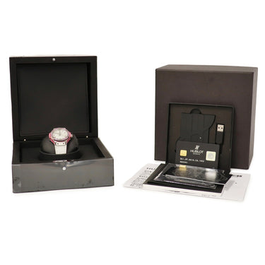 腕時計 ウブロ HUBLOT ビッグバン トゥッティ フルッティ ローズ 361.SP.6010.LR.1933 クオーツ レディース メーカーOH済 サファイア