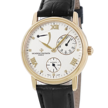 腕時計 ヴァシュロン・コンスタンタン VACHERON CONSTANTIN パトリモニー パワーリザーブ 47200/000J 自動巻き メンズ K18YG無垢 スモールセコンド