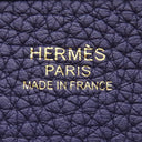 エルメス HERMES エヴリン3 PM ブルーアンクル トリヨンクレマンス ショルダーバッグ ゴールド金具 青紫