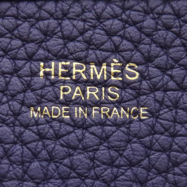 エルメス HERMES エヴリン3 PM ブルーアンクル トリヨンクレマンス ショルダーバッグ ゴールド金具 青紫