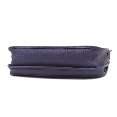 エルメス HERMES エヴリン3 PM ブルーアンクル トリヨンクレマンス ショルダーバッグ ゴールド金具 青紫