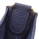 エルメス HERMES エヴリン3 PM ブルーアンクル トリヨンクレマンス ショルダーバッグ ゴールド金具 青紫