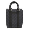 グッチ GUCCI ミニ トートバッグ ウェブライン 696010 ブラック GGスプリームキャンバス 2WAYバッグ シルバー金具 黒 ショルダー シェリーライン