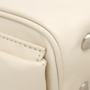 ルイヴィトン LOUIS VUITTON スピーディ カーゴ バイブ M12965 ヴァニラ ラムスキン モノグラムキャンバス 2WAYバッグ シルバー金具 白 モノグラム ハンドバッグ ショルダー