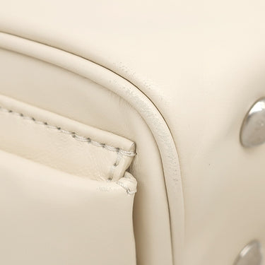 ルイヴィトン LOUIS VUITTON スピーディ カーゴ バイブ M12965 ヴァニラ ラムスキン モノグラムキャンバス 2WAYバッグ シルバー金具 白 モノグラム ハンドバッグ ショルダー