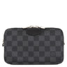 ルイヴィトン LOUIS VUITTON アルファ ウエアラブル ウォレット N60418 ダミエグラフィット レザー モノグラムエクリプスキャンバス ショルダーバッグ シルバー金具 グレー