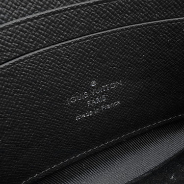 ルイヴィトン LOUIS VUITTON アルファ ウエアラブル ウォレット N60418 ダミエグラフィット レザー モノグラムエクリプスキャンバス ショルダーバッグ シルバー金具 グレー