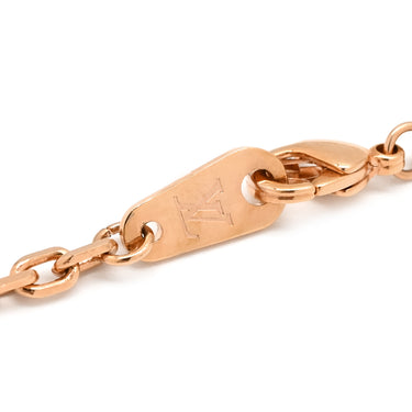 ルイヴィトン LOUIS VUITTON DJ ボキャブラリー キーボード LVロゴ M69461 ピンクゴールド GP ネックレス 鍵盤モチーフ