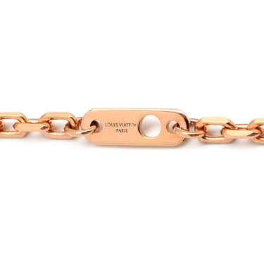 ルイヴィトン LOUIS VUITTON DJ ボキャブラリー キーボード LVロゴ M69461 ピンクゴールド GP ネックレス 鍵盤モチーフ