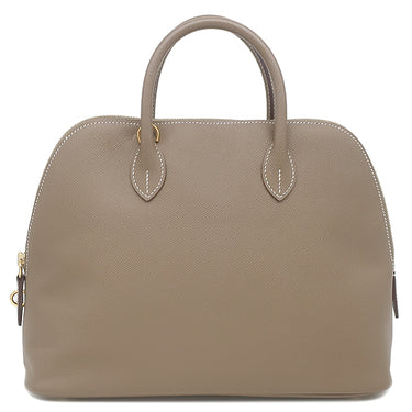 エルメス HERMES ボリード1923 30 エトゥープ ヴォーエプソン 2WAYバッグ ゴールド金具 グレージュ 2023年製
