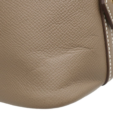 エルメス HERMES ボリード1923 30 エトゥープ ヴォーエプソン 2WAYバッグ ゴールド金具 グレージュ 2023年製