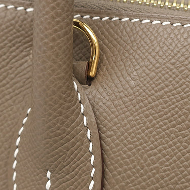 エルメス HERMES ボリード1923 30 エトゥープ ヴォーエプソン 2WAYバッグ ゴールド金具 グレージュ 2023年製