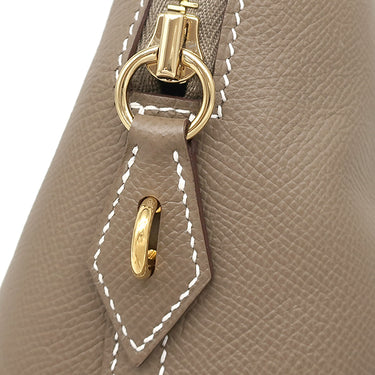 エルメス HERMES ボリード1923 30 エトゥープ ヴォーエプソン 2WAYバッグ ゴールド金具 グレージュ 2023年製