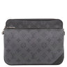 ルイヴィトン LOUIS VUITTON トリオ メッセンジャー M69443 モノグラムエクリプス レザー モノグラムエクリプス リバース キャンバス ショルダーバッグ シルバー金具 黒 グレー