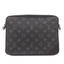 ルイヴィトン LOUIS VUITTON トリオ メッセンジャー M69443 モノグラムエクリプス レザー モノグラムエクリプス リバース キャンバス ショルダーバッグ シルバー金具 黒 グレー