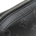 ルイヴィトン LOUIS VUITTON トリオ メッセンジャー M69443 モノグラムエクリプス レザー モノグラムエクリプス リバース キャンバス ショルダーバッグ シルバー金具 黒 グレー