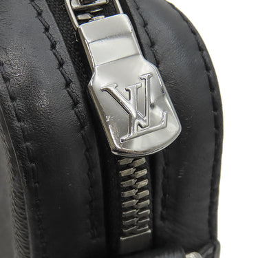ルイヴィトン LOUIS VUITTON トリオ メッセンジャー M69443 モノグラムエクリプス レザー モノグラムエクリプス リバース キャンバス ショルダーバッグ シルバー金具 黒 グレー
