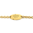 ルイヴィトン LOUIS VUITTON LV アイコニック M00596 ゴールド GP ストラス ラインストーン ネックレス ロゴ モノグラムフラワー LVイニシャル LVサークル