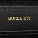 バーバリー BURBERRY TBモノグラム エンボス 8011601 ブラック レザー 長財布 ゴールド金具 黒 TBロゴ ラウンドファスナー